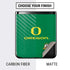 University of Oregon Yellow O with Text Galaxy Z Flip Skin
