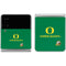 University of Oregon Yellow O with Text Galaxy Z Flip4 5G Skin