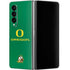 University of Oregon Yellow O with Text Galaxy Z Fold4 5G Skin
