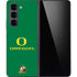 University of Oregon Yellow O with Text Galaxy Z Fold5 5G Skin