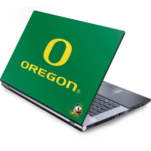 University of Oregon Yellow O with Text Generic Laptop Skin