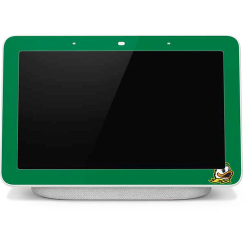 University of Oregon Yellow O with Text Google Home Hub Skin