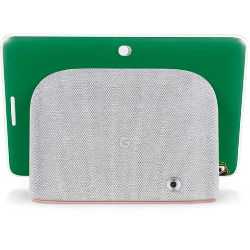 University of Oregon Yellow O with Text Google Home Hub Skin