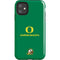 University of Oregon Yellow O with Text iPhone 11 Impact Case