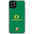 University of Oregon Yellow O with Text iPhone 11 Pro Clear Case