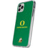 University of Oregon Yellow O with Text iPhone 11 Pro Clear Case