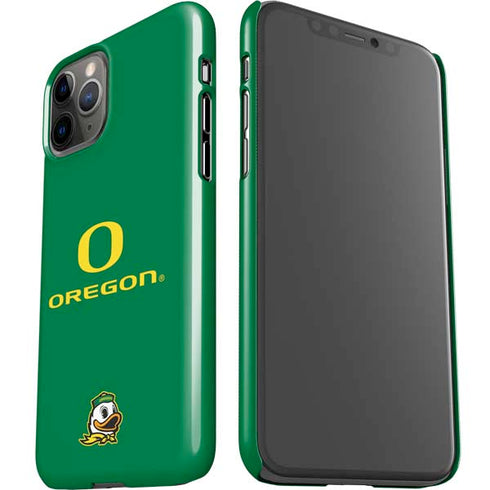 University of Oregon Yellow O with Text iPhone 11 Pro Lite Case