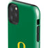 University of Oregon Yellow O with Text iPhone 11 Pro Max Impact Case
