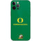 University of Oregon Yellow O with Text iPhone 12 Pro Max Skin