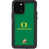 University of Oregon Yellow O with Text iPhone 12 Pro Waterproof Case