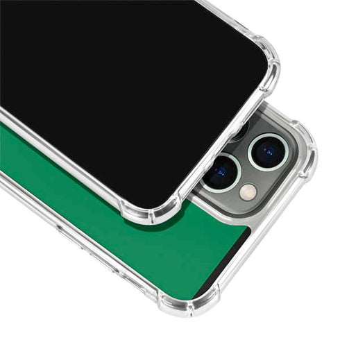 University of Oregon Yellow O with Text iPhone 13 Pro Clear Case