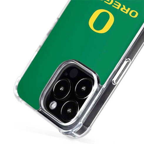 University of Oregon Yellow O with Text iPhone 13 Pro MagSafe Case