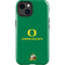 University of Oregon Yellow O with Text iPhone 14 Plus Impact Case