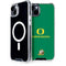 University of Oregon Yellow O with Text iPhone 14 Plus MagSafe Case