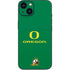 University of Oregon Yellow O with Text iPhone 14 Plus Skin