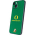 University of Oregon Yellow O with Text iPhone 14 Plus Skin