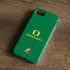 University of Oregon Yellow O with Text iPhone 8 Pro Case