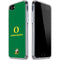 University of Oregon Yellow O with Text iPhone SE (2nd & 3rd Gen) Clear Case