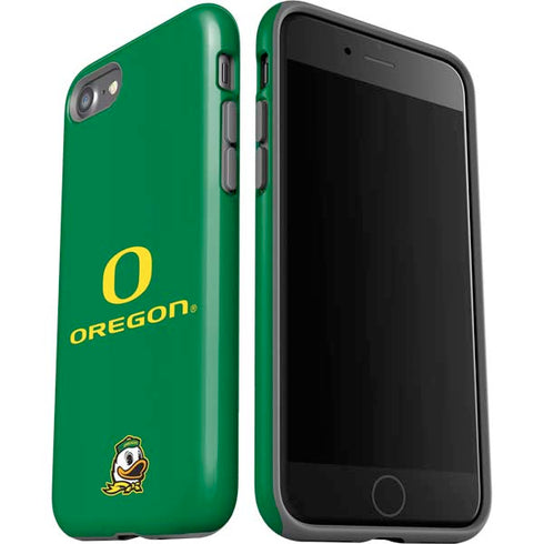 University of Oregon Yellow O with Text iPhone SE (2nd & 3rd Gen) Pro Case
