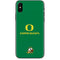 University of Oregon Yellow O with Text iPhone X Skin