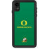 University of Oregon Yellow O with Text iPhone XR Waterproof Case
