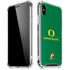 University of Oregon Yellow O with Text iPhone XS Max Clear Case