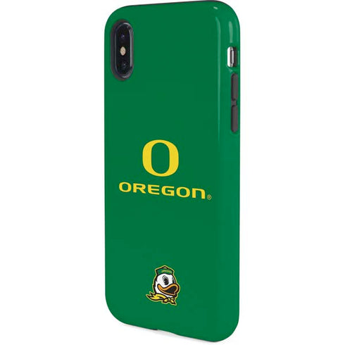 University of Oregon Yellow O with Text iPhone XS Pro Case