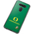 University of Oregon Yellow O with Text LG K51/Q51 Clear Case