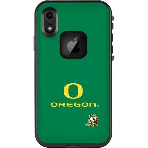 University of Oregon Yellow O with Text LifeProof Fre iPhone Skin