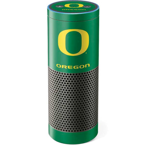 University of Oregon Yellow O on Green Amazon Echo Skin