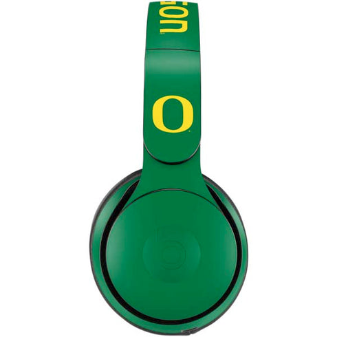 University of Oregon Yellow O on Green Beats Solo Pro Skin