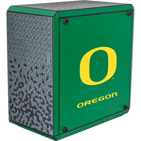 University of Oregon Yellow O on Green Cooler Master MasterBox Q300L Mini Tower Skin