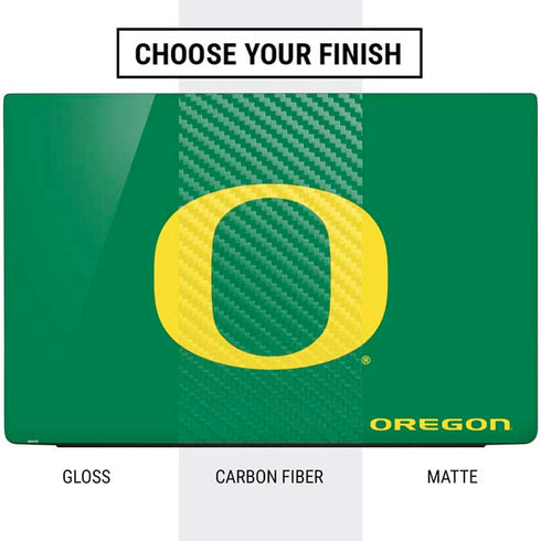 University of Oregon Yellow O on Green Dell Vostro Skin
