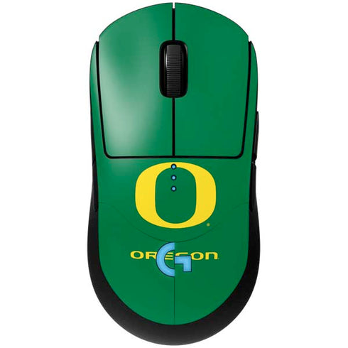 University of Oregon Yellow O on Green G Pro Wireless Gaming Mouse Skin