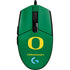 University of Oregon Yellow O on Green G203 Prodigy RGB Wired Gaming Mouse Skin