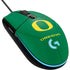 University of Oregon Yellow O on Green G203 Prodigy RGB Wired Gaming Mouse Skin