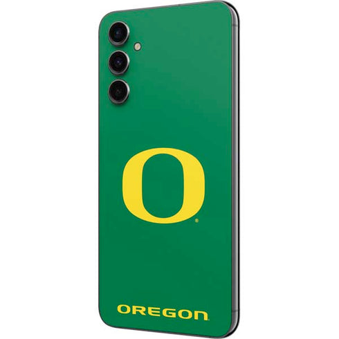 University of Oregon Yellow O on Green Galaxy A14 5G Skin