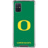 University of Oregon Yellow O on Green Galaxy A51 5G Clear Case