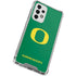 University of Oregon Yellow O on Green Galaxy A53 5G Clear Case