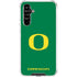 University of Oregon Yellow O on Green Galaxy A54 5G Clear Case