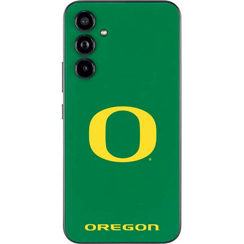 University of Oregon Yellow O on Green Galaxy A54 5G Skin
