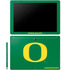 University of Oregon Yellow O on Green Galaxy Book 12in Skin