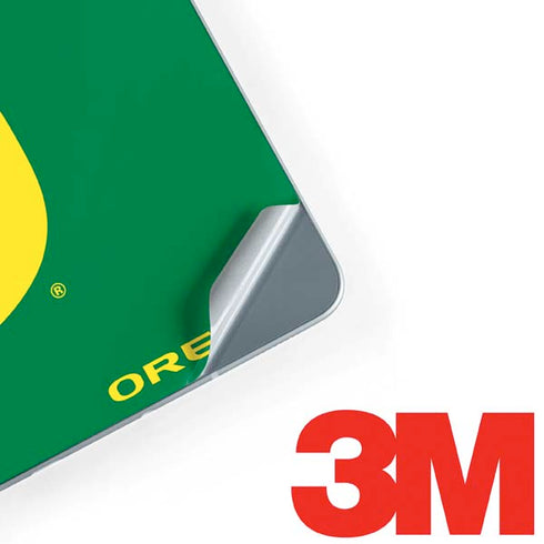 University of Oregon Yellow O on Green Galaxy Book 12in Skin