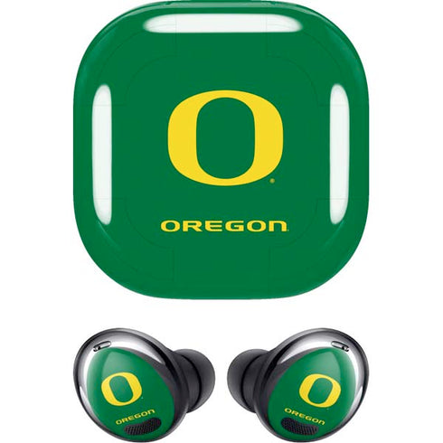 University of Oregon Yellow O on Green Galaxy Buds Pro Skin