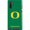 University of Oregon Yellow O on Green Galaxy Note 10 Pro Case