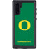 University of Oregon Yellow O on Green Galaxy Note 10 Waterproof Case