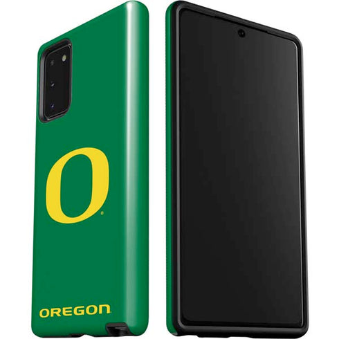 University of Oregon Yellow O on Green Galaxy Note20 5G Pro Case