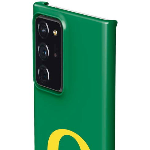 University of Oregon Yellow O on Green Galaxy Note20 Ultra 5G Lite Case