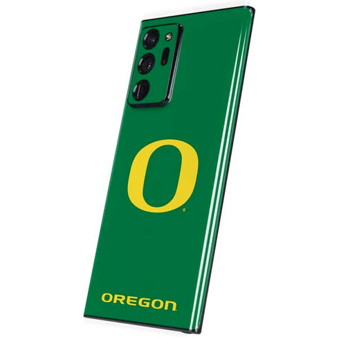 University of Oregon Yellow O on Green Galaxy Note20 Ultra 5G Skin