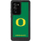 University of Oregon Yellow O on Green Galaxy Note20 Ultra 5G Waterproof Case